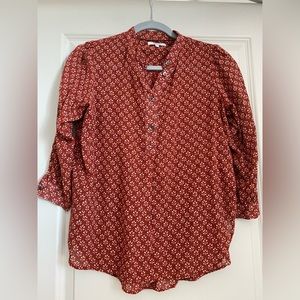 Madewell Oversized Cotton Popover Shirt